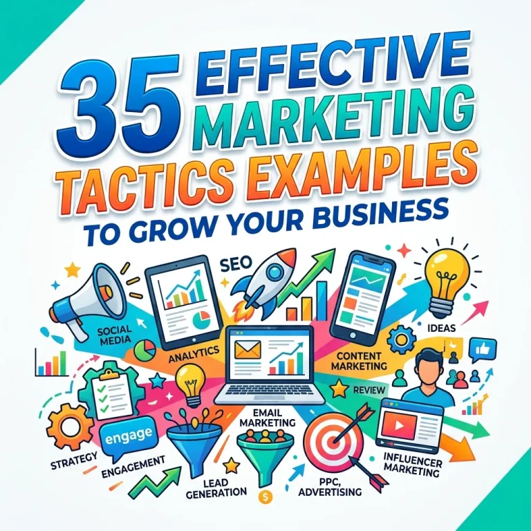 35 Effective Marketing Tactics Examples to Grow Your Business