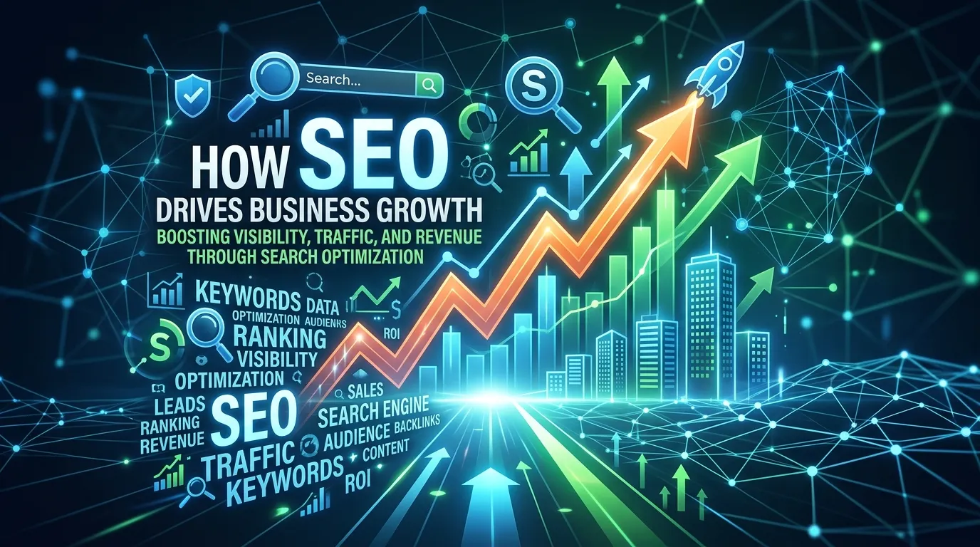 illustration of increasing website traffic and conversions through search engine optimization strategies